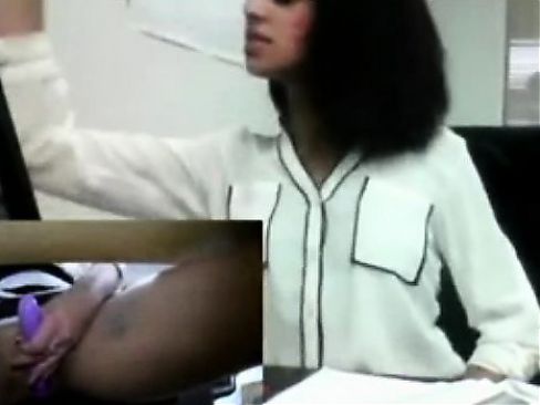 Indian Desi Teen Almost Caught Public Masturbation At Work
